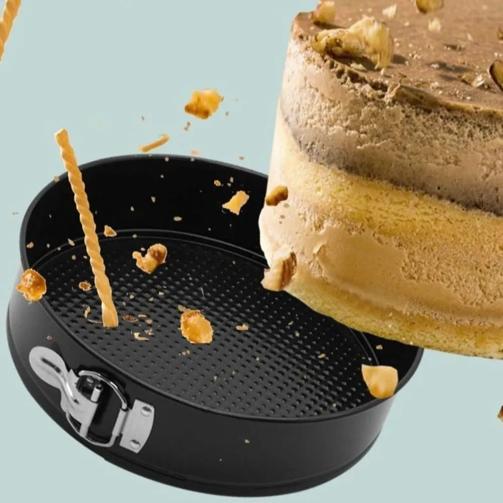 Mould tools Non Stick Baking Mould Removable Bottom Leakproof Springform Pan Carbon Steel Round Cake Pan Oven Safe