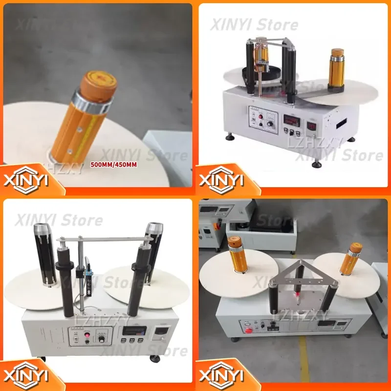 450/500MM Label Paper Adhesive Stick Rewinder Multifunctional Thin Film Rewinding Machine Automatic Counting Tension