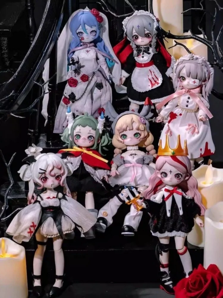 

Аниме Nyssa Bjd Фигурка Кукла Слепая Коробка Kawaii Настольный Декор Передвижные Фигурки Модель Таинственные Коробки Игрушки Дети Рождественский Подарок-сюрприз