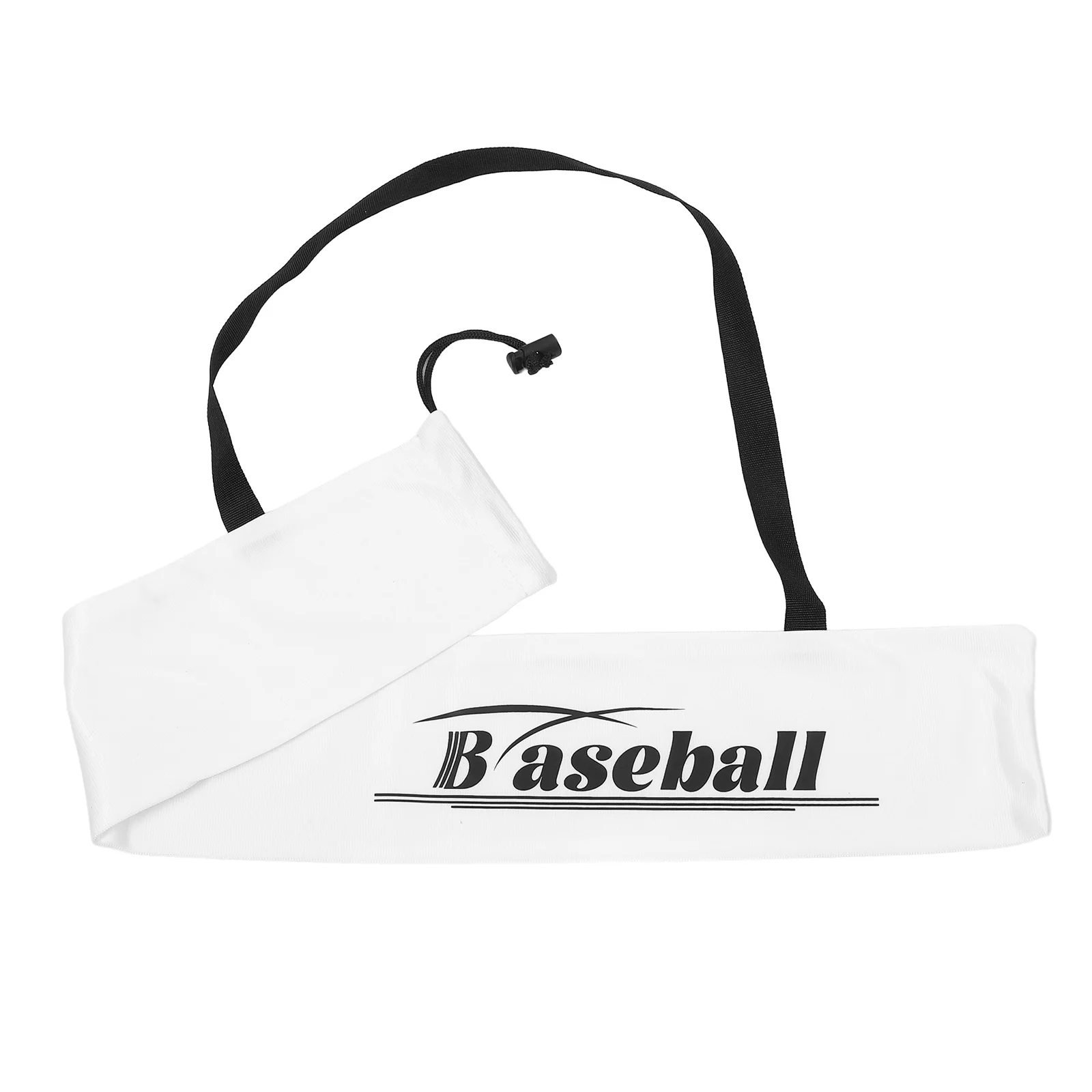 

Baseball Bat Backpack 68cm White Flannel Lint Material Storage Bag Dual Purpose Carrying Tool Protective Case for Stick