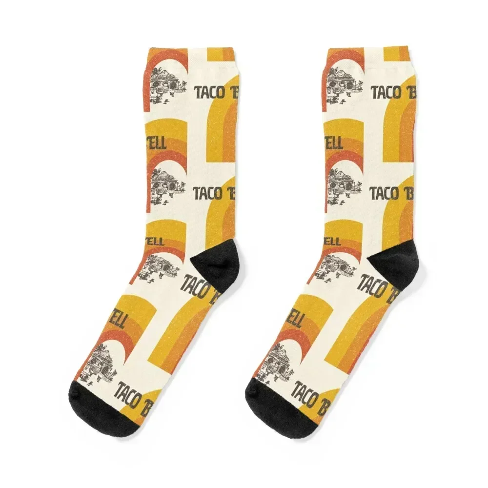 Vintage Taco Socks luxe gifts funny gifts anime Men Socks Luxury Brand Women's custom anti-slip cycling Boy Socks Women's