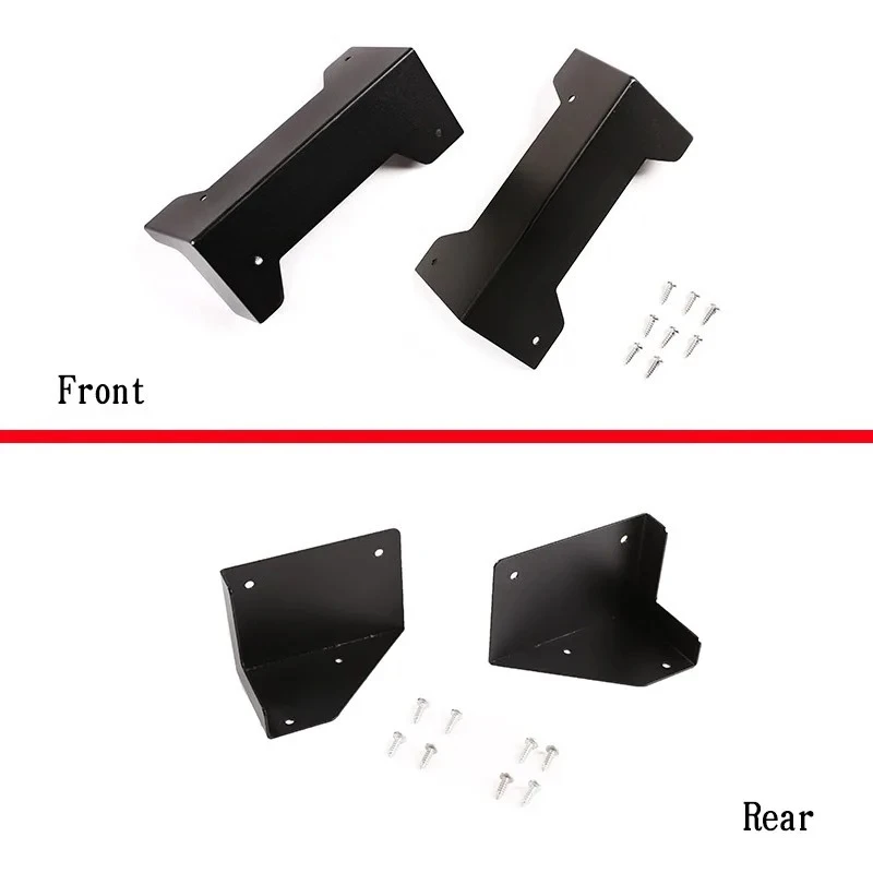 For Land Rover Defender 110 130 2004-18 Stainless Car Front and Rear Seat Base Anti-collision Corner Protection Car Accessories