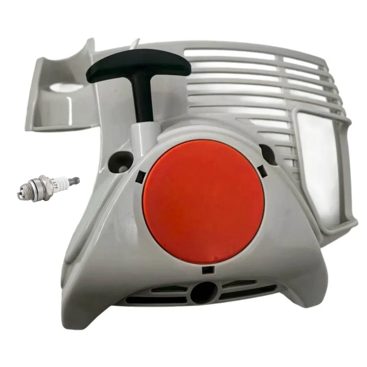 2PCS Starter Recoil Pull Start For Stihl FS70R FS70 FC70 Models 4144 190 4005 Easy Replacement for Outdoor Power Equipment