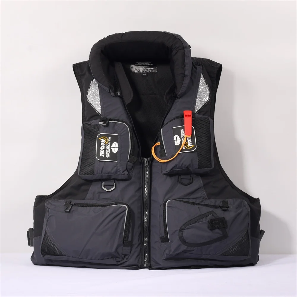 CEOI GWOK High Buoyancy Life Jacket for Fishing or Swimming with Detachable Foam Life Jackets with Extra High Buoyancy