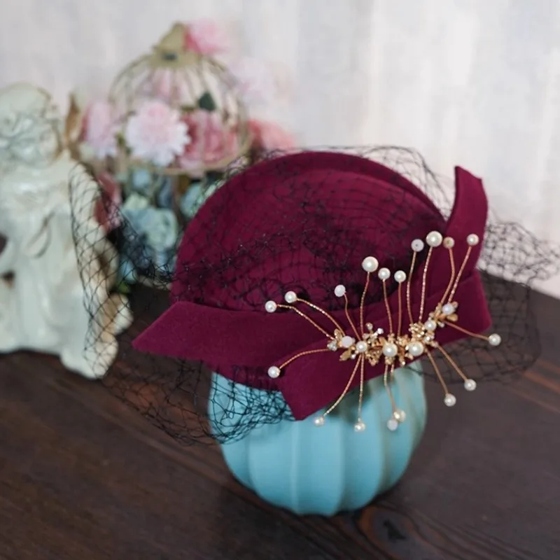 

French Wool Headdress Ancient Style Photography and Photo Accessories Bridal Headdress Accessories