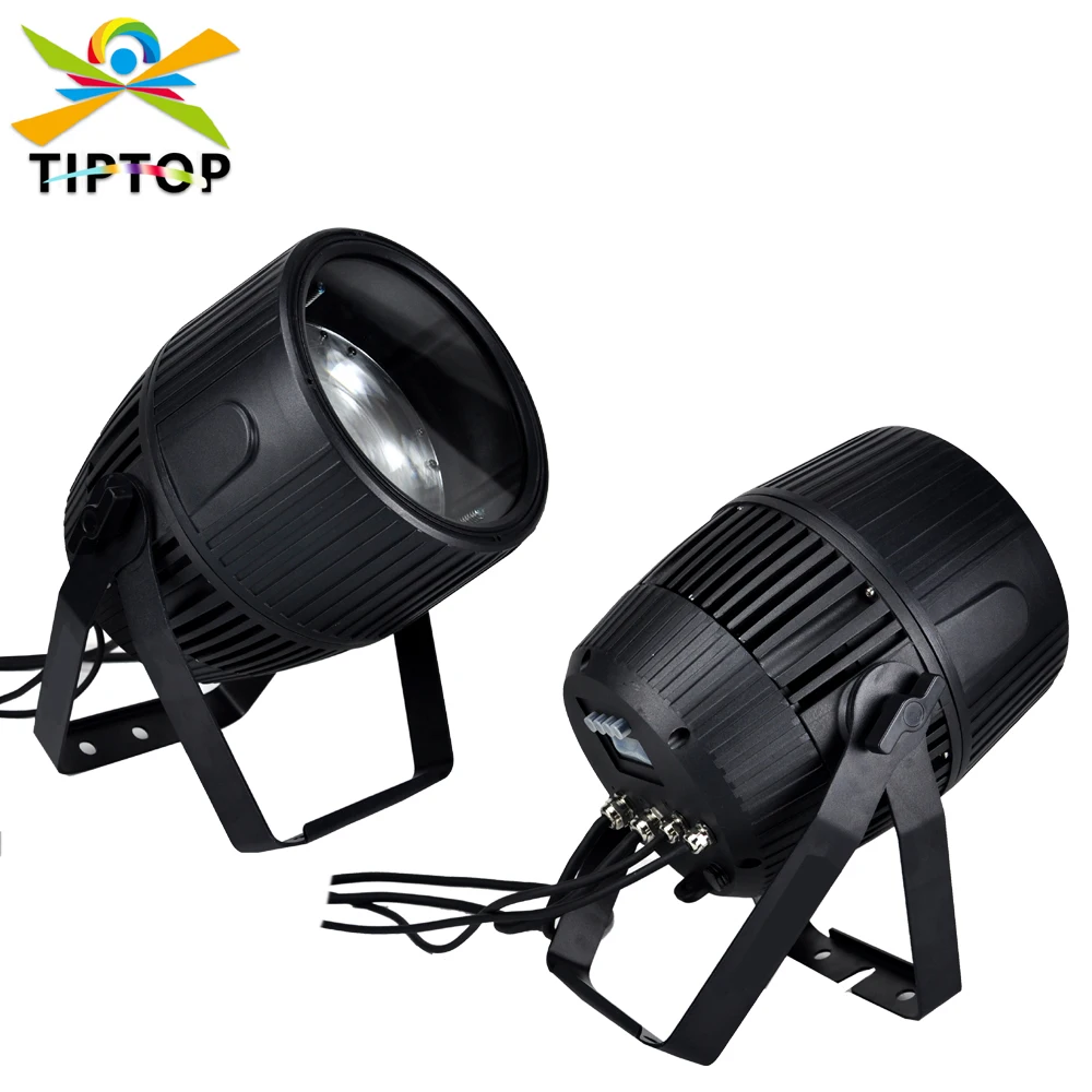 TIPTOP New Outdoor IP65 Waterproof Led Zoom Par Light Warm White 3200K Cold White 6500K Optional Die Casting Aluminum Housing
