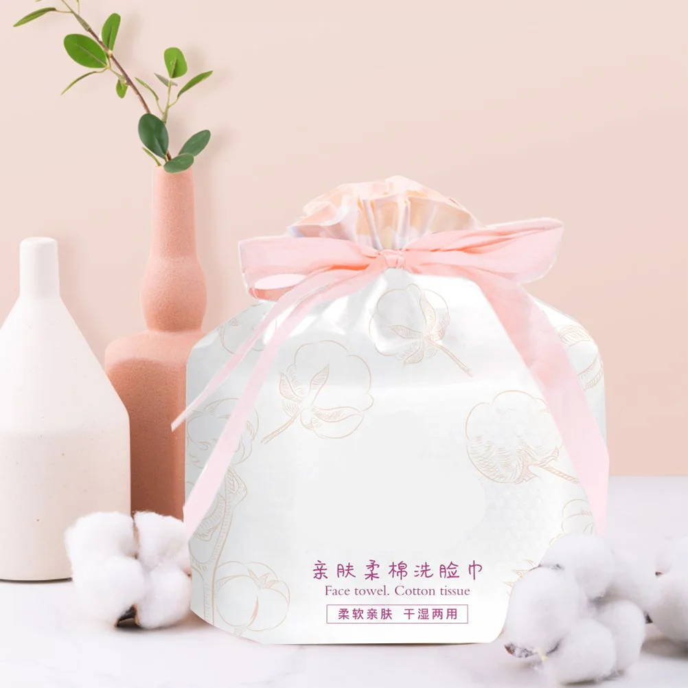 1 Pack Thickened Disposable Face Towel Wet Or Dry For Makeup Removal Cleaning Travel Outdoor Sensitive Skin Face Wipes Cleansing