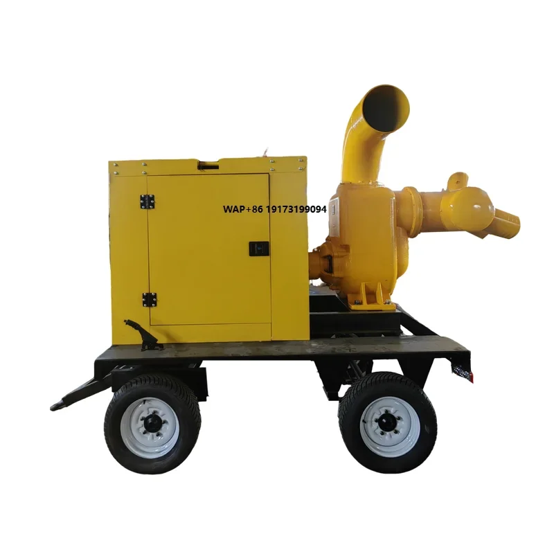 Agricultural Irrigation System Engine Water Pump, Mobile Water Pump Vehicle