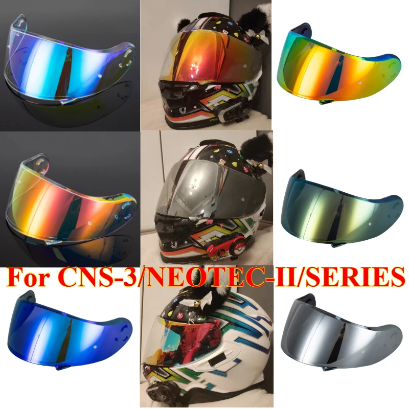 

1PCS Motorcycle Helmet Visor Lens Full Face Neotec 2 CNS-3 Helmet Visor for NEOTEC-I I/SERIES,Helmet Not Included
