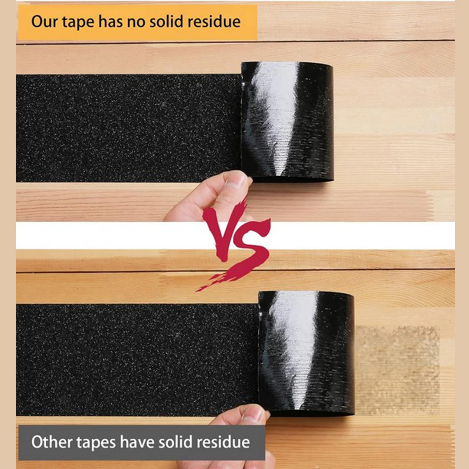 5cm 10cm 15cm Anti-slip Frosted Tape Strong Adhesive Stairs Grip Tape Indoor Outdoor Safety Traction Tape Stairs Floor 10M