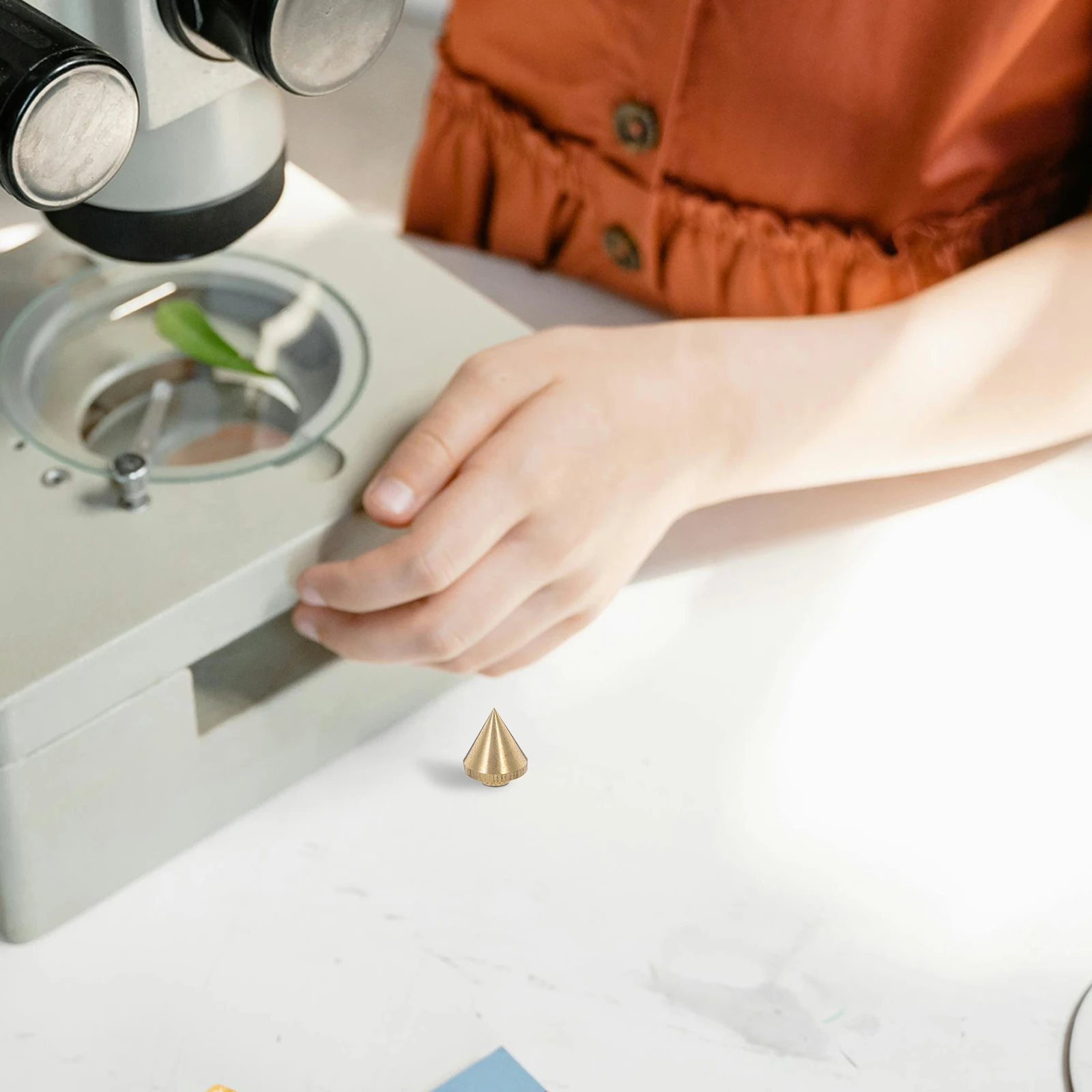 Small Heavy Hammer Gravity Plumb Cone Physical Device Portable Teaching Tools Copper Middle School Equipment