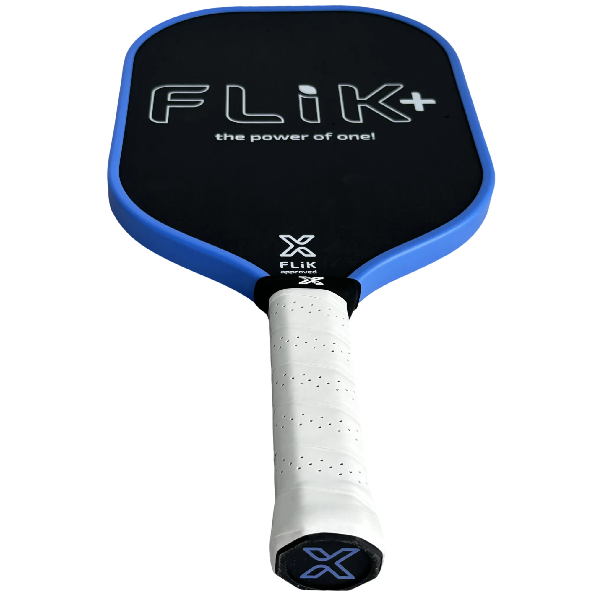 FLIK+ T700 Pagaia per pickleball in fibra di carbonio, superficie strutturata, nucleo di alimentazione ai polimeri 14 mm, forma a corpo largo, potenza e controllo bilanciati