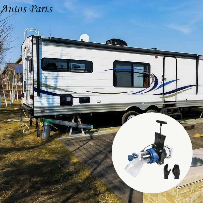 57BA RVs Rinser Black Water Cleaner With Backflow Preventer for Waste