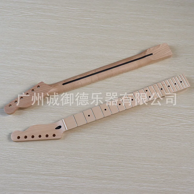 

22 fret neck natural matte Canadian maple 5.6 broadband peach tube electric guitar accessory modification DIY handle