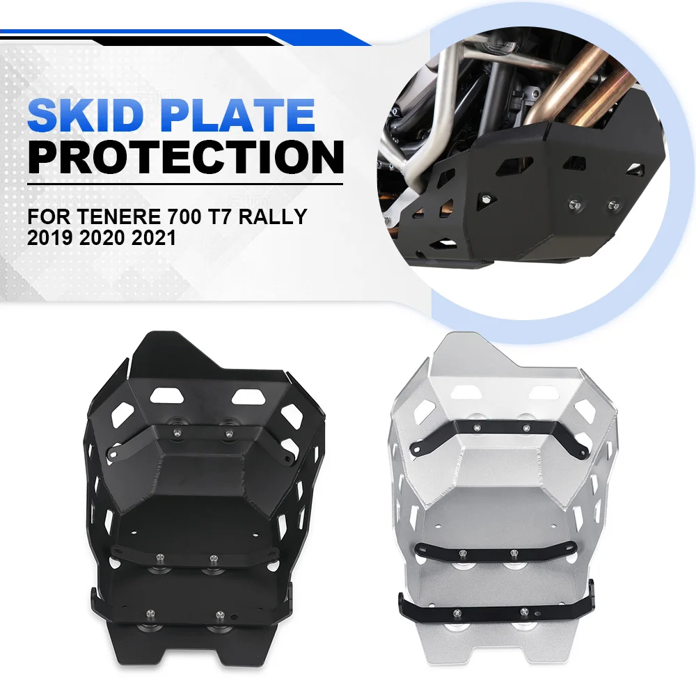 

For Yamaha Tenere 700 T7 Rally 2019 2020 2021 Engine Protection Cover Chassis Under Guard Skid Plate Motorcycle Accessories