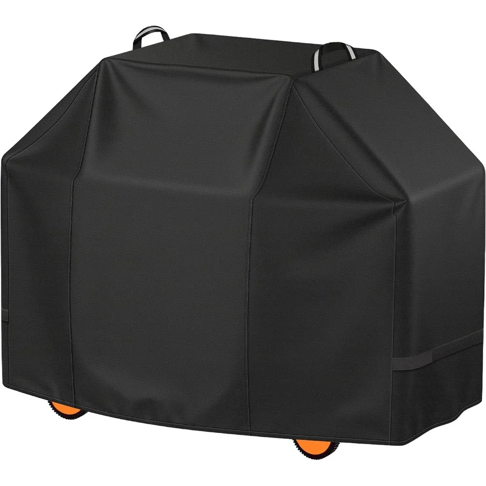 Grill Cover, 58 inch BBQ Grill Cover for Outdoor Grill, Waterproof BBQ Cover, Fade Resistant Barbecue Gas Grill Covers for Weber, Char-Broil, Nexgrill and More