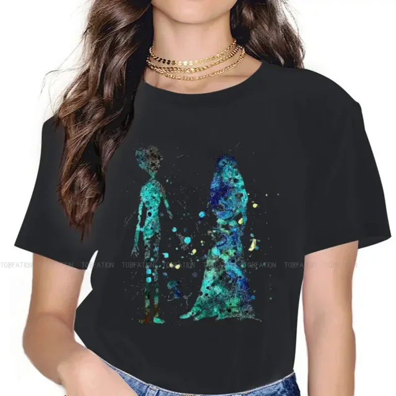 Colorful Hip Hop TShirt  Tim Burton\'s Corpse Bride Action Movie Tops 4XL T Shirt Female Tee Special Gift Idea