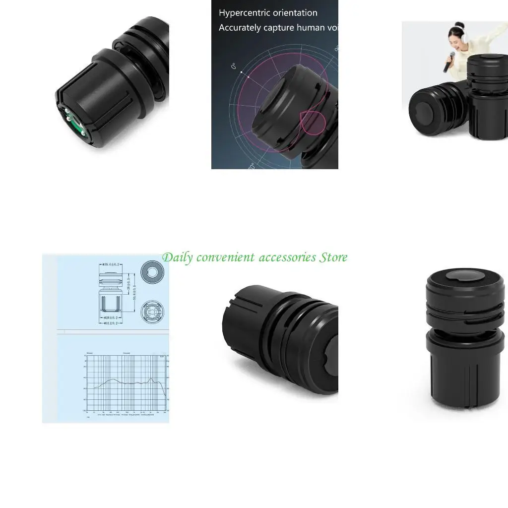 97QB C02B Cápsulas micrófonos dinámicos MIC CORES RESTACIONES PARA CANTAR CANTENTOS Y AMATEUR CHORTERS MECHA