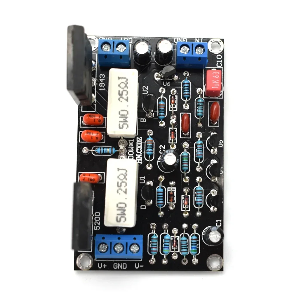 Lusya-placa amplificadora de Audio HIFI, Canal Mono 2SC5200 + 2SA1943, 100W, DC 35V, C1-001