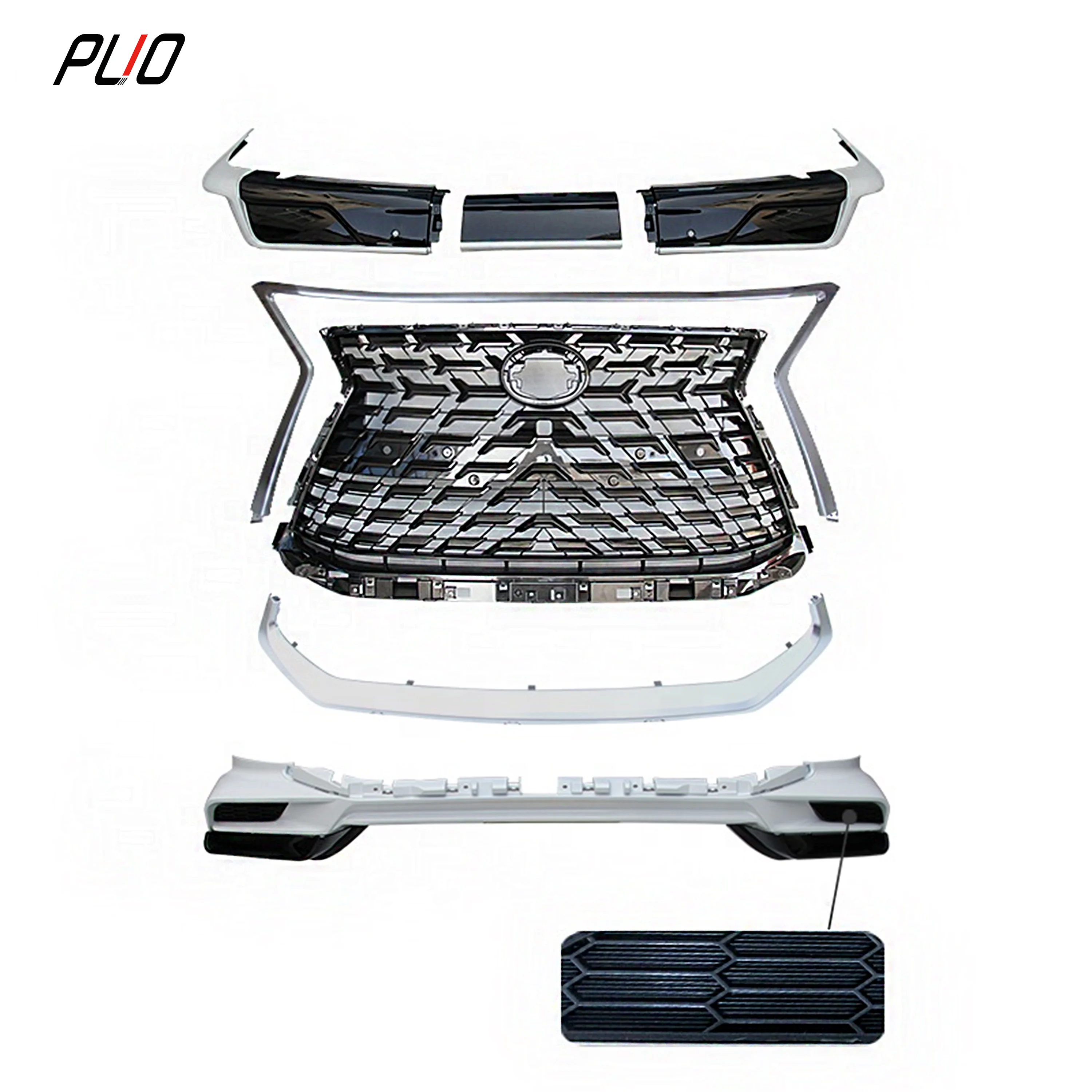 

front rear bumper kit grille chrome year 2016 2017 2018 2019 2021 2021 body kit For Lexus 570 LX 570 TD Model