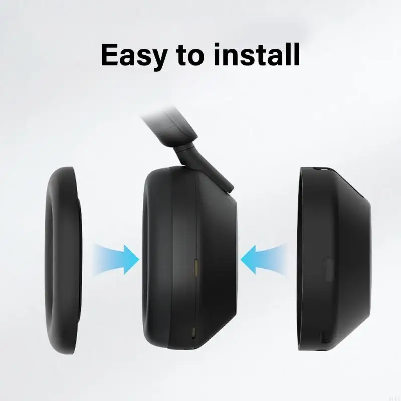 WH1000XM6 이어폰 이어 컵 커버 액세서리의 실리콘 땀 케이스 커버