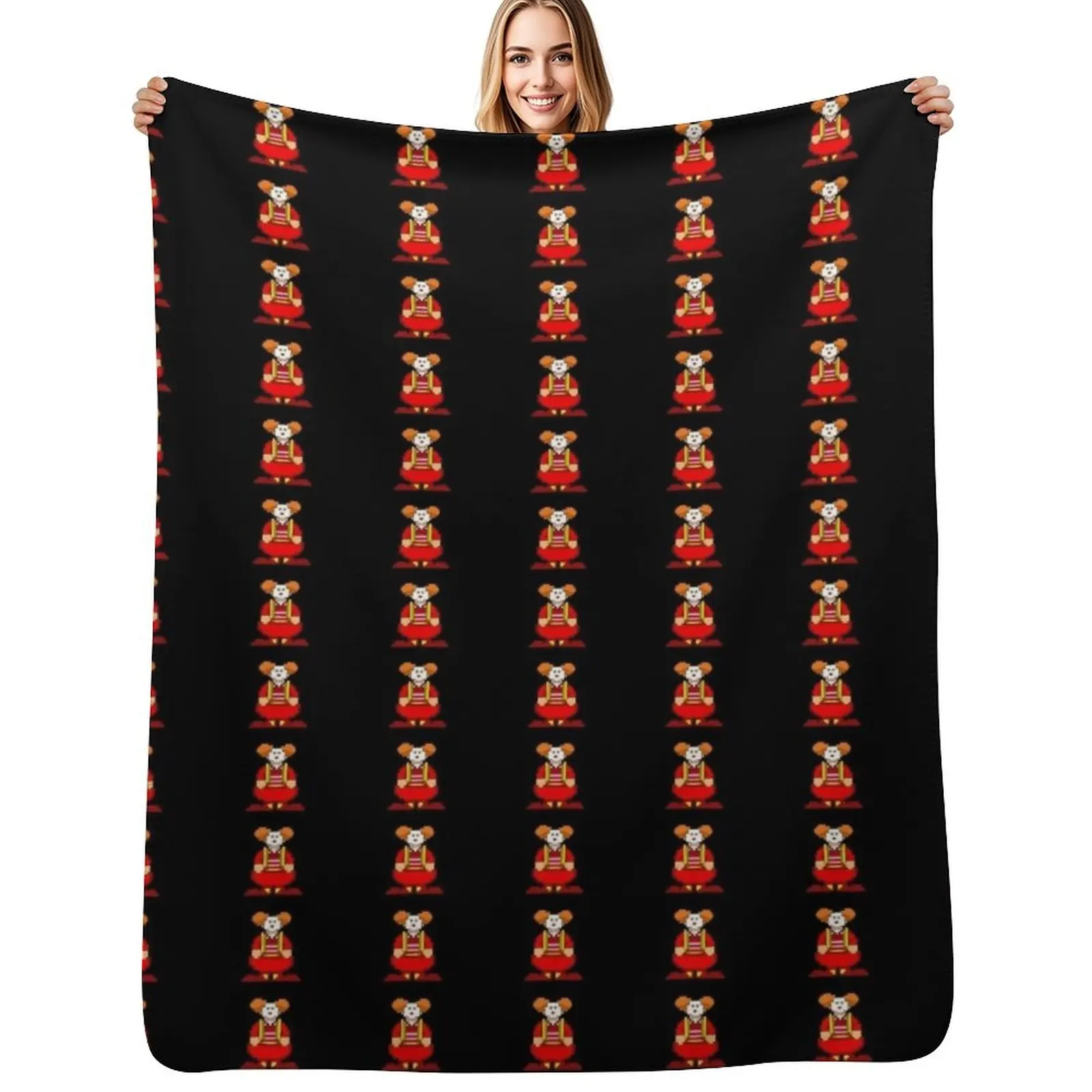 Space station 13 clown Throw Blanket Outdoor Soft Blanket for Picnic Beach Camping