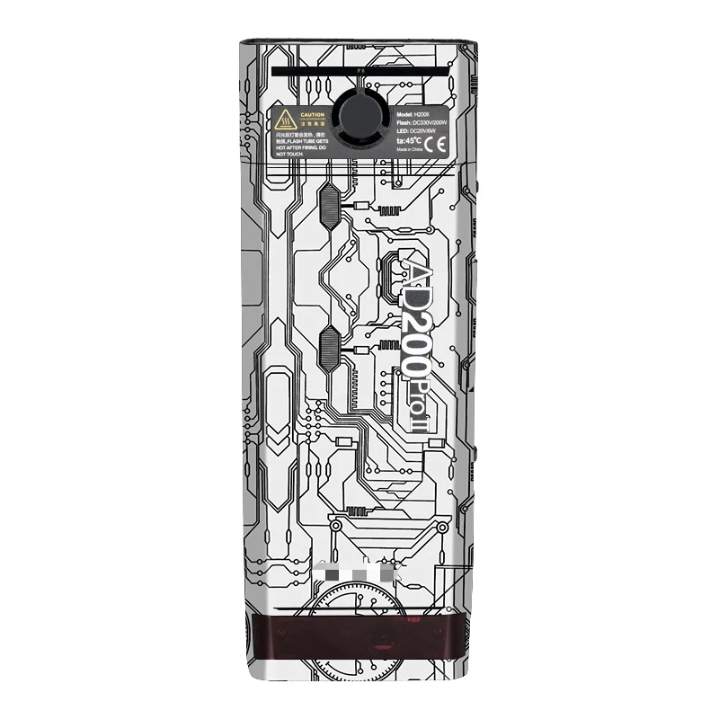 For GODOX AD200Pro II Pocket Flash Camera Sticker Protective Skin Decal Vinyl Wrap Film Anti-Scratch Protector Coat AD200Pro2