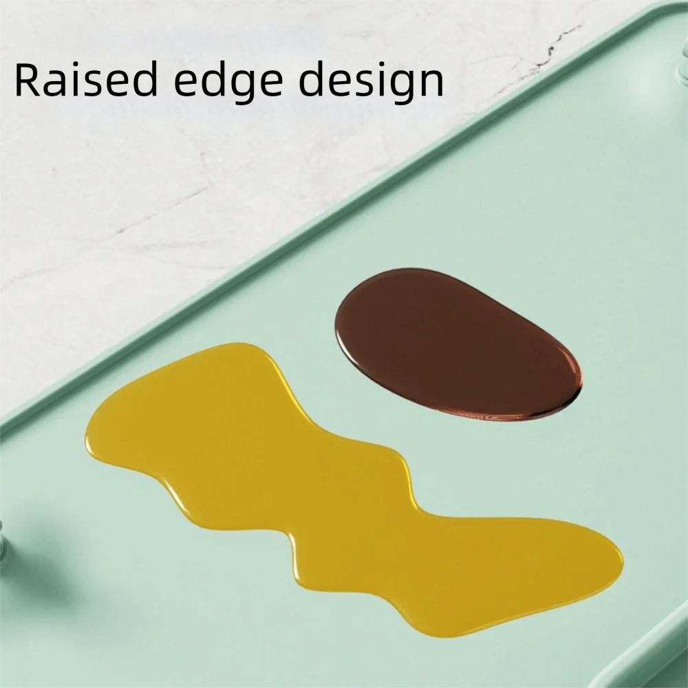 

Non-Slip Silicone Placemat Roll Up Anti-Drop Rope Baby Feeding Mat Suction Cup Multi-functional Toddler Play Pad