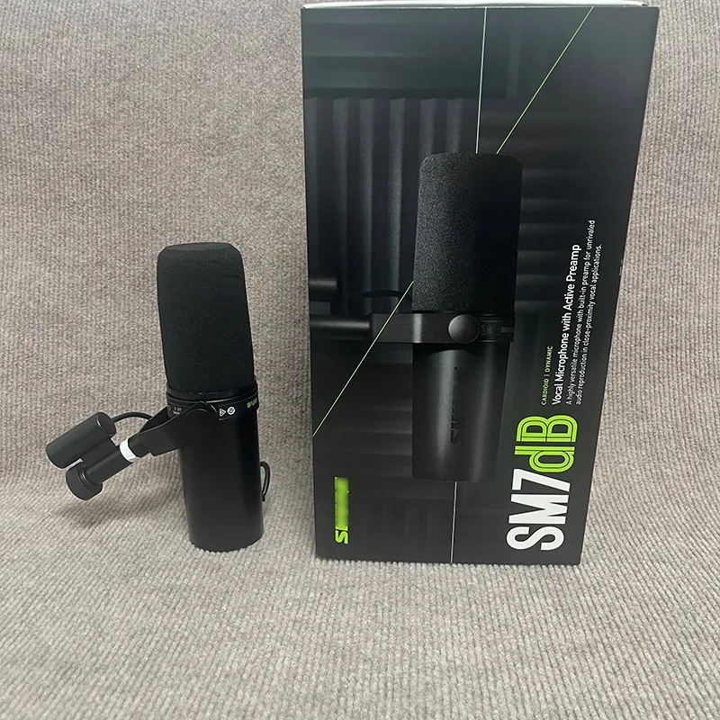 

Трансграничный новый микрофон SM7DB, динамический проводной микрофон с переключателем, студия живой записи на открытом воздухе