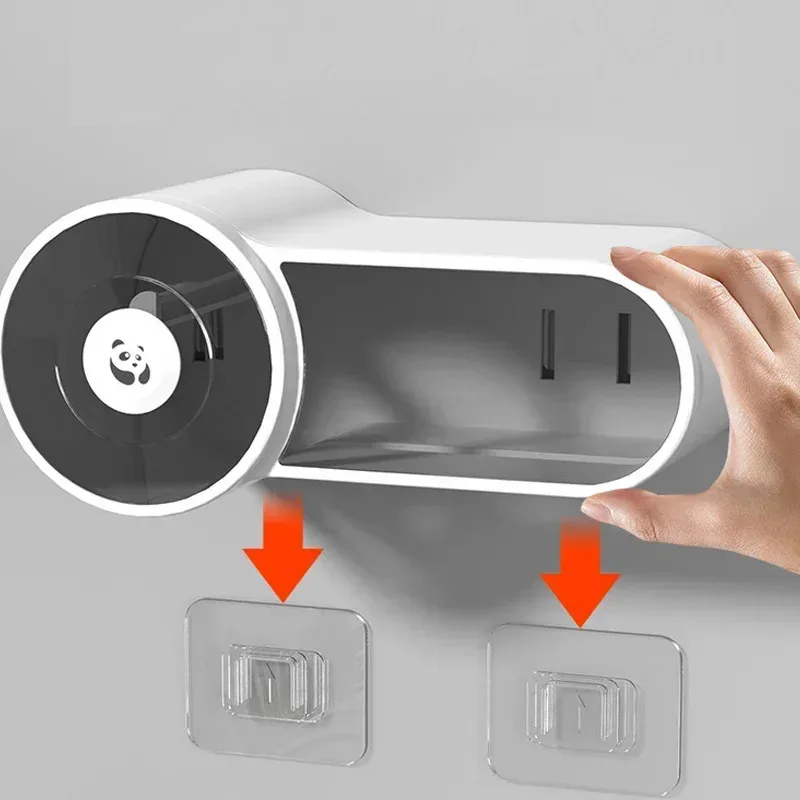 رف تخزين مثبت على الحائط، مدمج وخفيف الوزن، مناسب للحمامات والمطابخ والمنازل