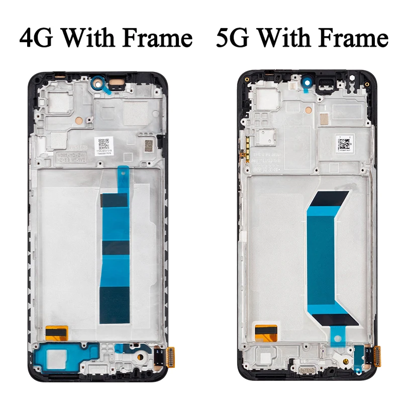 23021RAAEG 22111317I Premium Lcd For Xiaomi Redmi Note 12 4G Display Touch Screen Digitizer Panel Assembly For Redmi Note 12 5G image 4