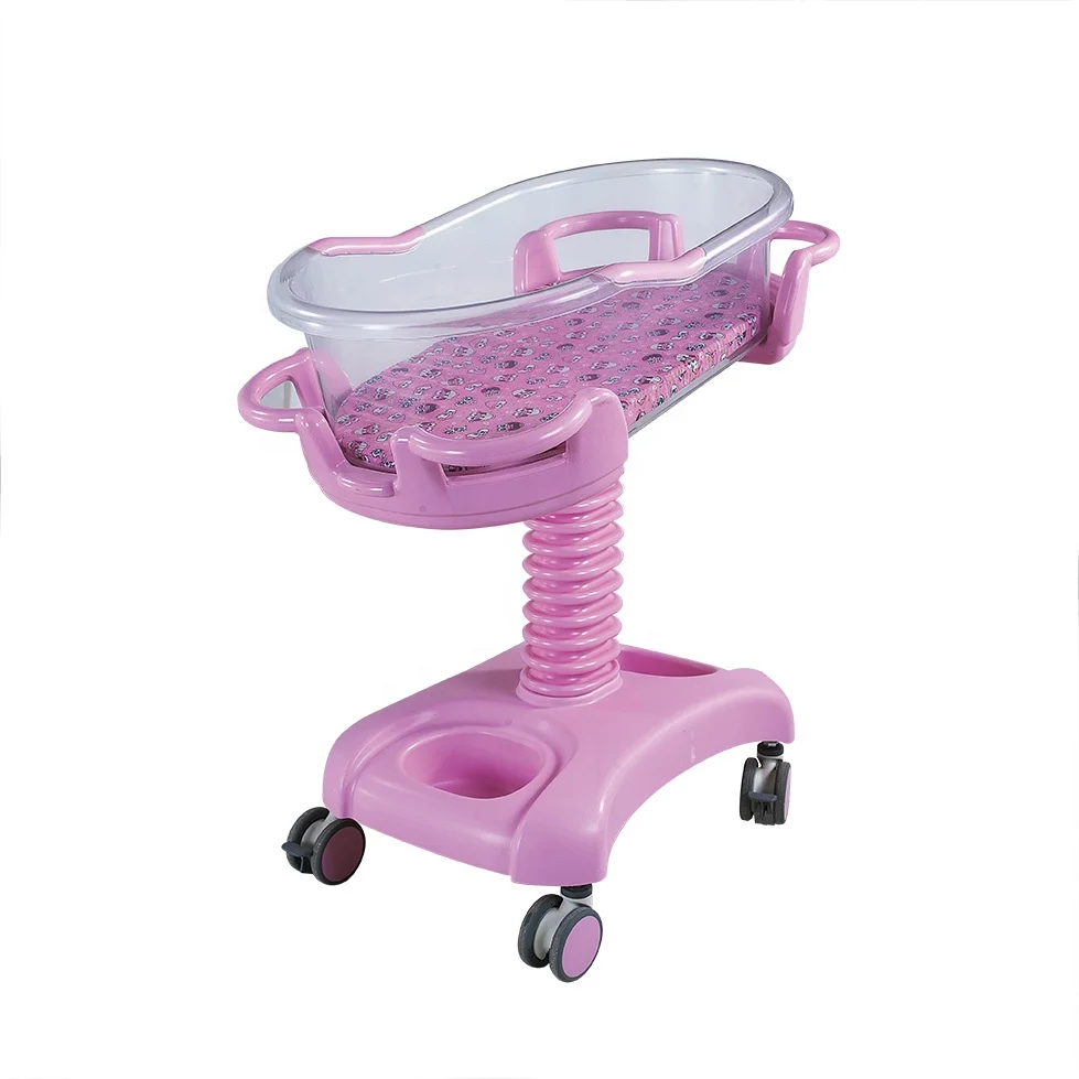 

For Children Medical Hospital Bed Hydraulic Adjustable ABS Plastic Pediatric Bed for Newborn Baby