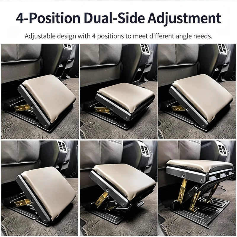 Suitable for Nissan Patrol Y60 Footrest Leg Support Seat Relieves Fatigue Nissan Safari Car Footrest Foldable and Easy to Store