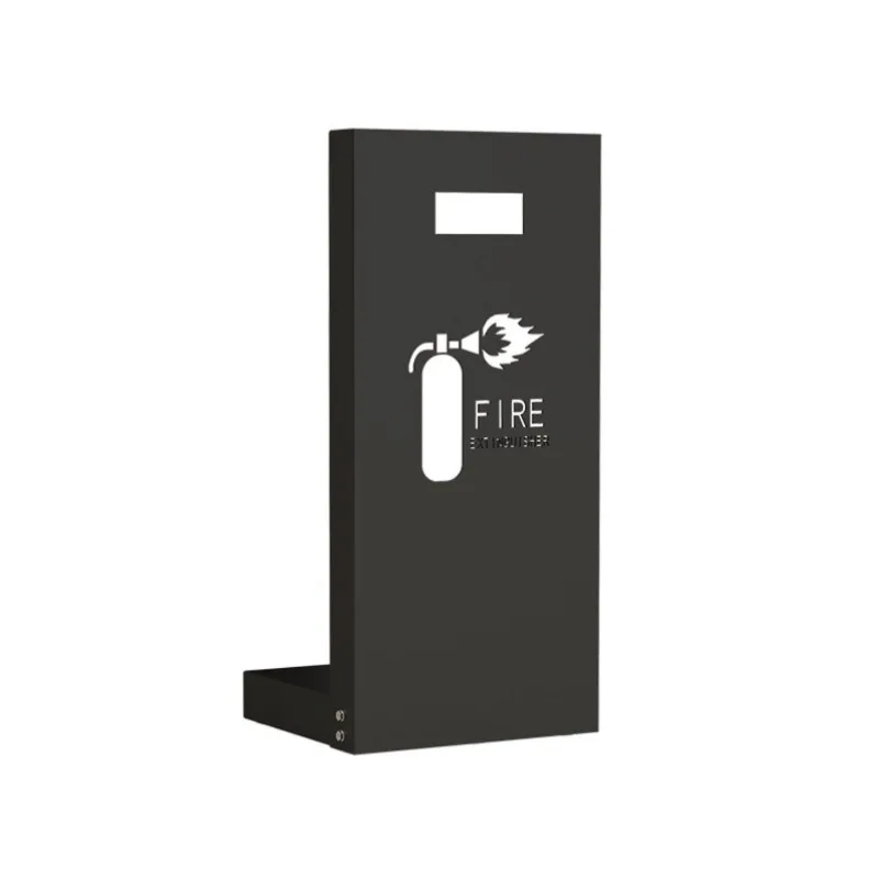 1 fire box, stainless steel fire protection 4kg special box bracket, decorative shielding and storage box