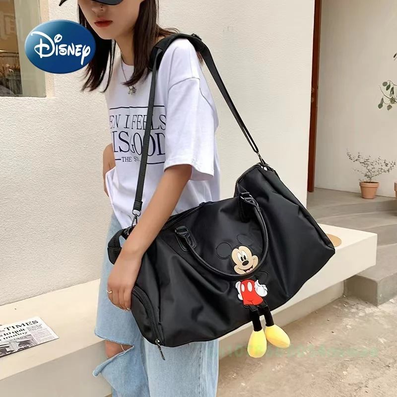 Disney Mickey\'s New Diaper Bag Handbag Luxury Brand  Diapers Bag Baby BagMulti Functional Large Capacity Women\'s Travel Handbag