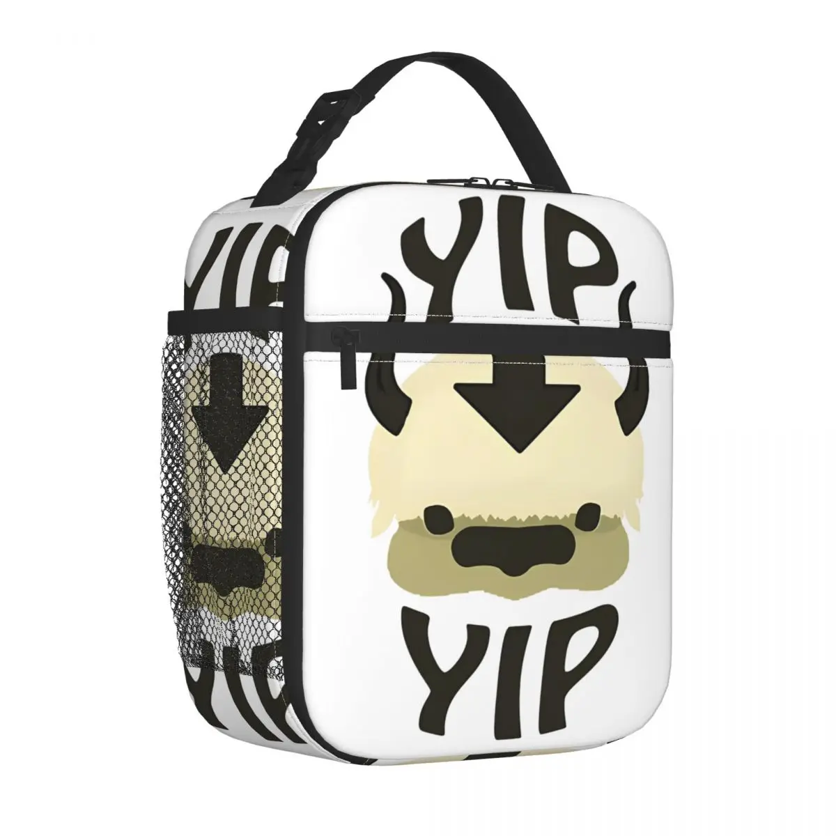 YIP YIP APPA! Avatar The Last Airbender Insulated Lunch Bag Leakproof Reusable Thermal Bag Tote Lunch Box Beach Picnic Food Bag