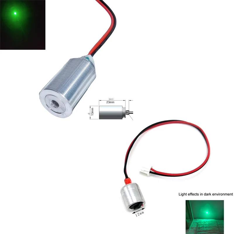 Dot 405nm/450nm/520nm/532nm/650nm Laser Module DIY Flashlight Stage Lighting Lab Industrial Equipment