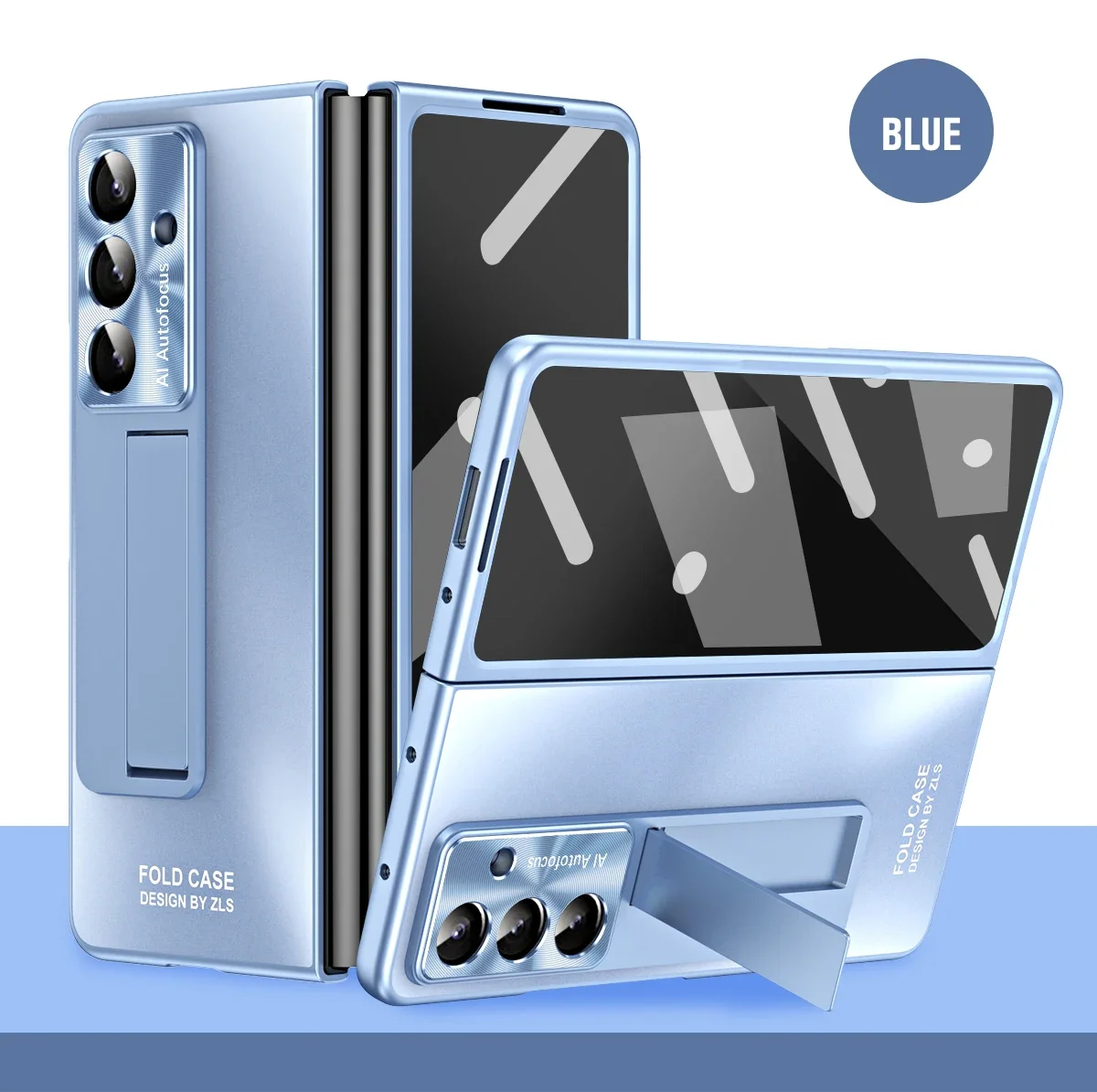 

Чехол для телефона Samsung Galaxy Z Fold 7, 6, 5, 4, 3, матовая пленка AG, встроенная противоударная пленка из закаленного стекла