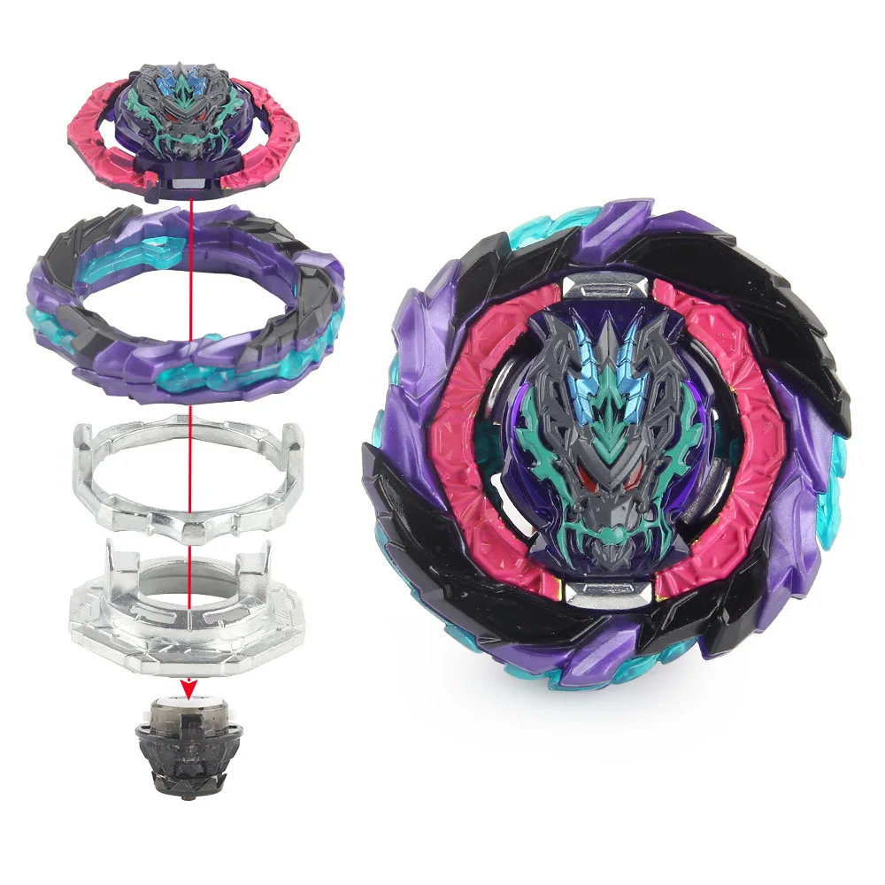 Single  B-186 DB Roar Bahamut Bey Only B186 Spinning Top Without Launcher Box Kids Toys For Children