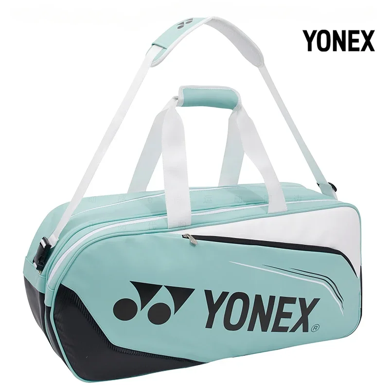 Yonex 2024 Lente En Zomer Nieuwe Badminton Racket Tas Draagbare Grote Capaciteit Tas Draagbare Duurzame Sporttas Voor Mannen En Vrouwen