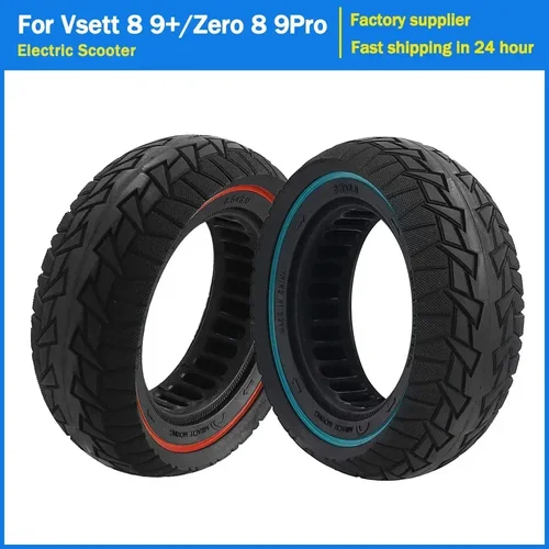 Imagen 1 del producto Neumático sólido de 8,5x3,0 para patinete eléctrico Kugoo G2 Pro VSETT 8 9 +/Zero 8 9, neumático de repuesto sin cámara grueso de 8,5 pulgadas 8 1/2X3,0
