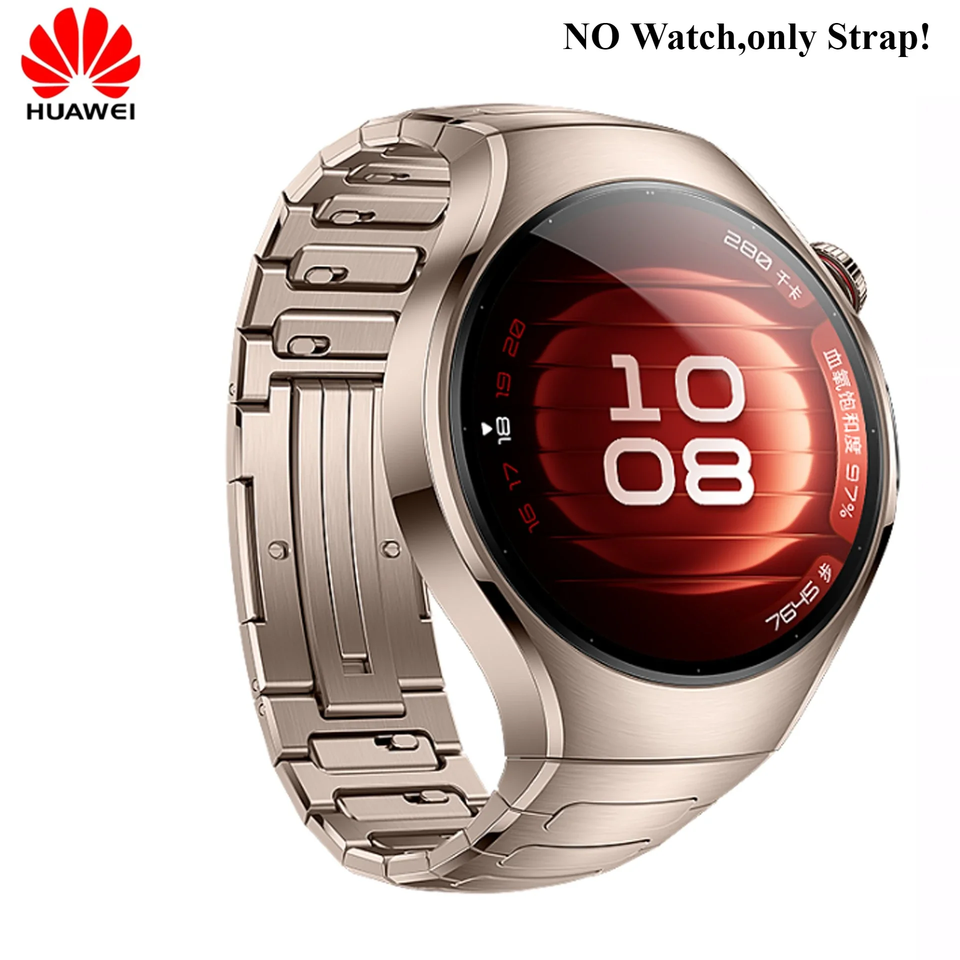 Huawei Original Titanium Strap for Huawei Watch 5 42mm,45g Titanium Watchband for Huawei Watch5 42mm Smartwatch Accessories