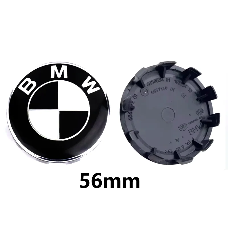 100 Pcs 56mm 68mm 10 Pin Auto Car Wheel Hub Center Caps 36136850834 Hubcap 36136783536 Rim Cover Badge Logo Emblem Accessories