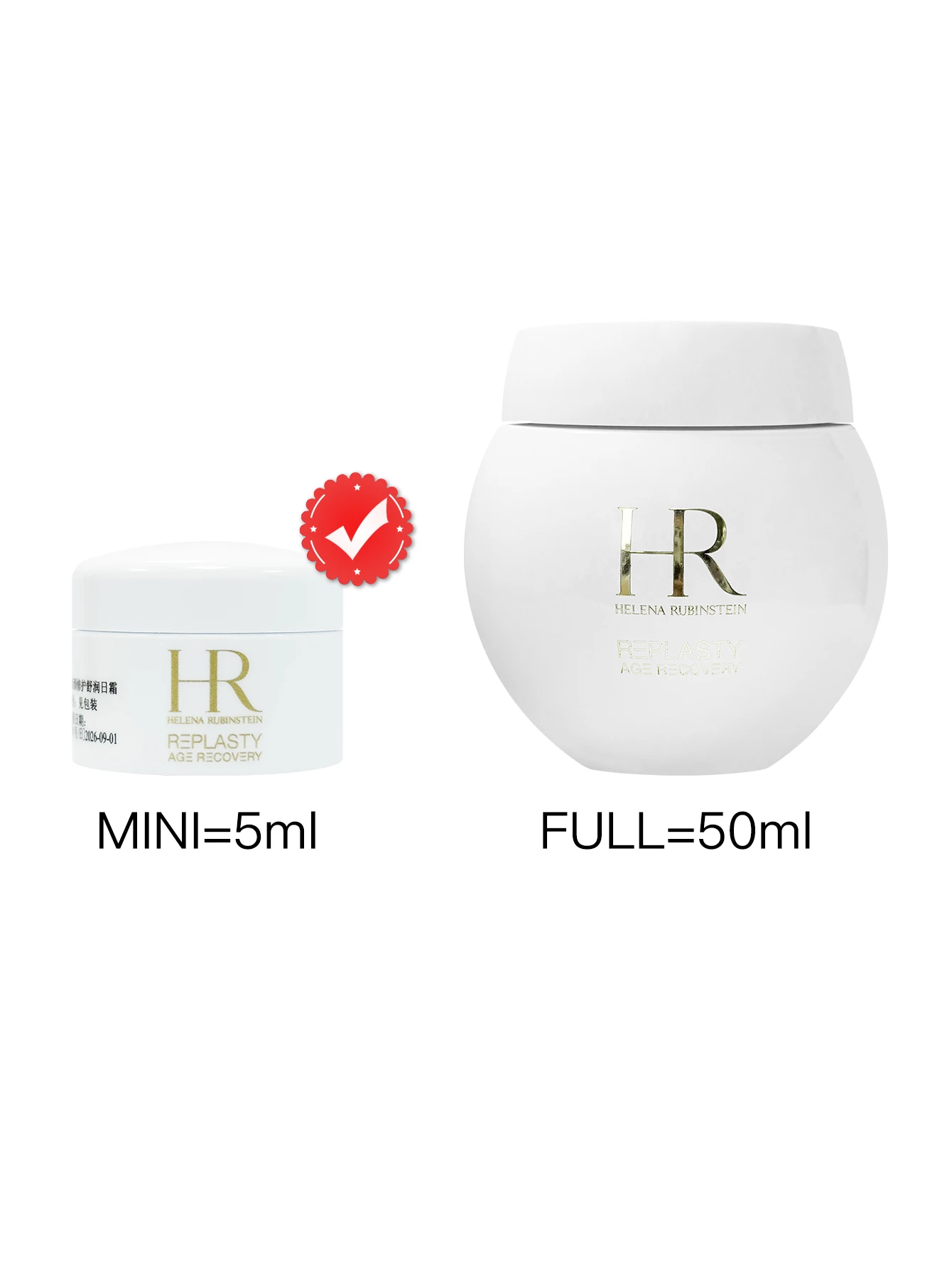 HELENA RUBINSTEIN REPLASTY AGE RECOVERY SKIN SOOTHING RESTORATIVE DAY CARE 5ml