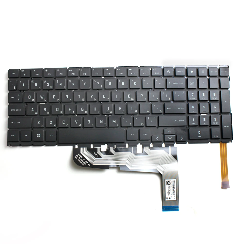 

Сменная клавиатура для ноутбука HP Omen 15-EK 15-EK0020CA 15-EN 15-EN0036NR 15-EN1013DX RU раскладка клавиатуры с подсветкой
