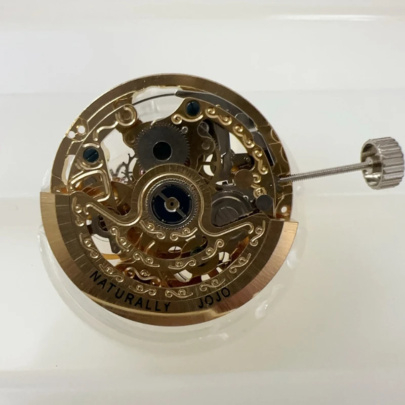 Watch movement Domestic mechanical movement Hangzhou 2189 movement Seiko gold hollow three-hand