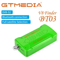 Buscador de Satélites GTMEDIA V8 BT03 Compatible con Android IOS, Buscadores de Satélites DVB-S2 Android Digitales BT HD, Receptor de TV Satelital