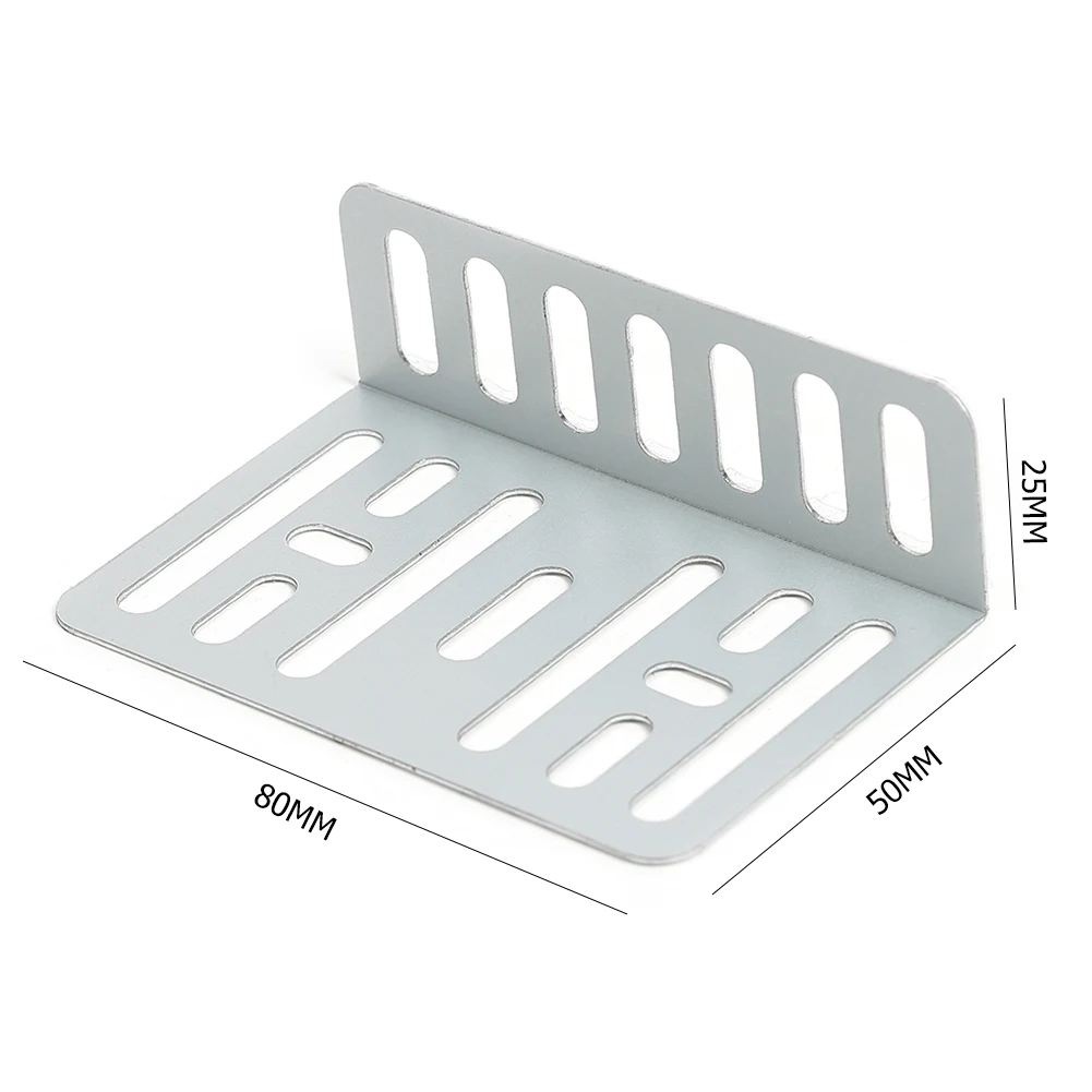 Universal Car Radio Holder and Screw 4 Screws MP5 Mounting Accessories Holder Support 2 Brackets Quick Installation Tools