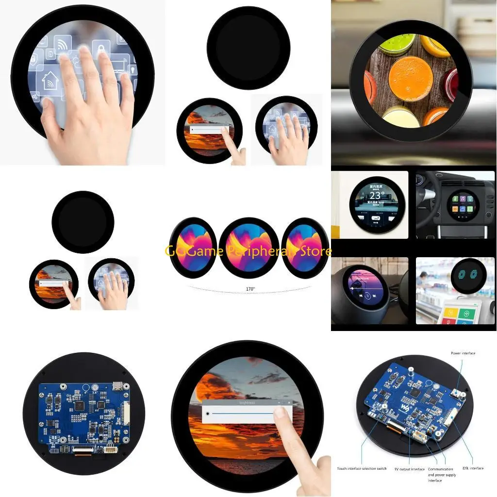 U55B 3.4Inch Round …