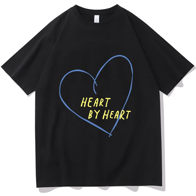 جو جوناس القلب بالقلب بلايز جديدة ملونة الجمالية تي شيرتات قطن الرجال النساء عادية شارع العليا Y2k تيز فاسق الشارع الشهير #1